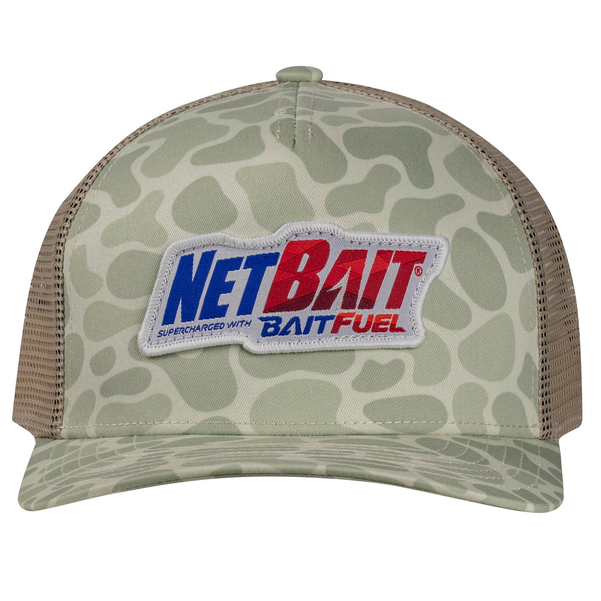 NetBait Logo Cedar Fog & Khaki Hat