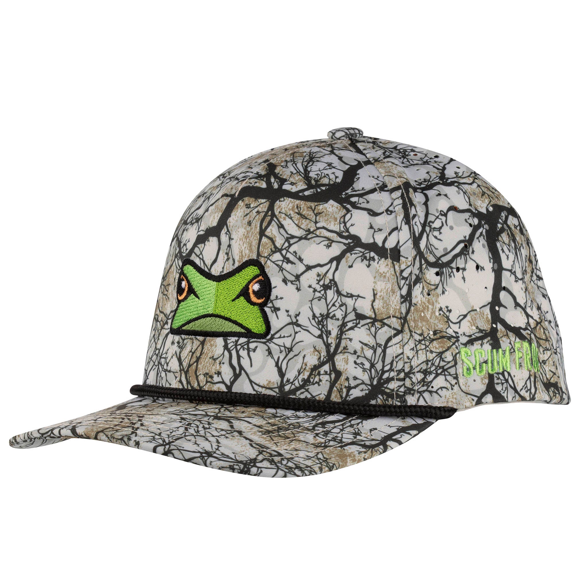 Scum Frog Storm Grey Camo Hat