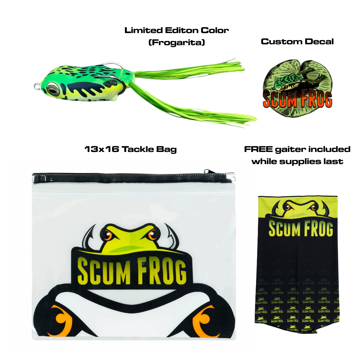Frogternity Frog Fest Fishing Kit