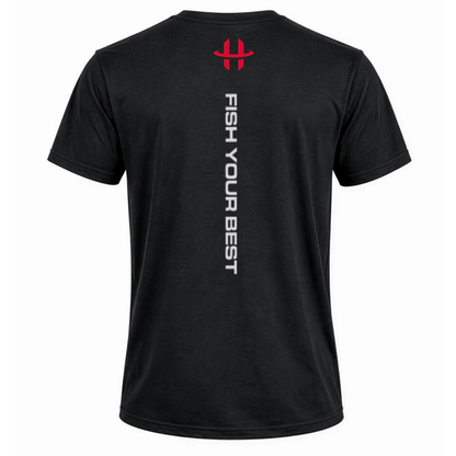 Halo "Fish Your Best" Black T-Shirt