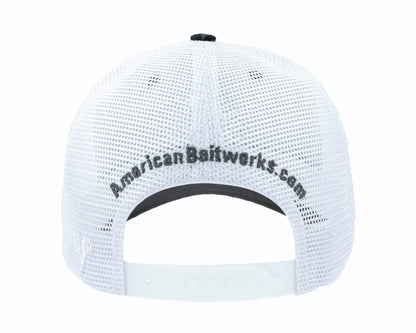 BaitFuel Grey Camo Vinyl Patch Hat
