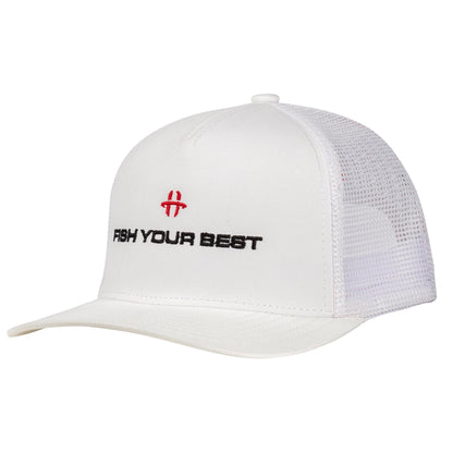 Halo "Fish Your Best" White Hat