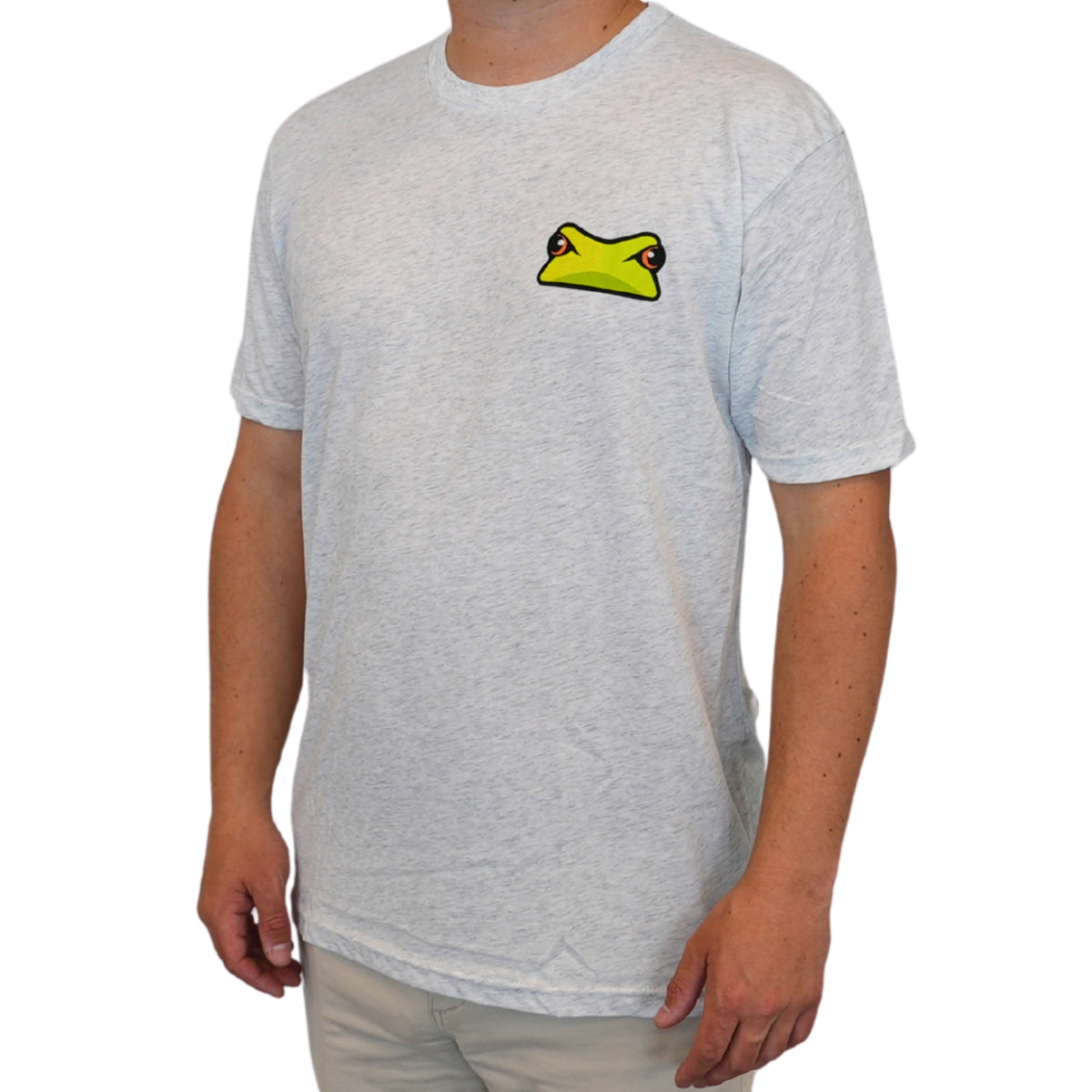 Scum Frog Natural Bass Catcher White Tee