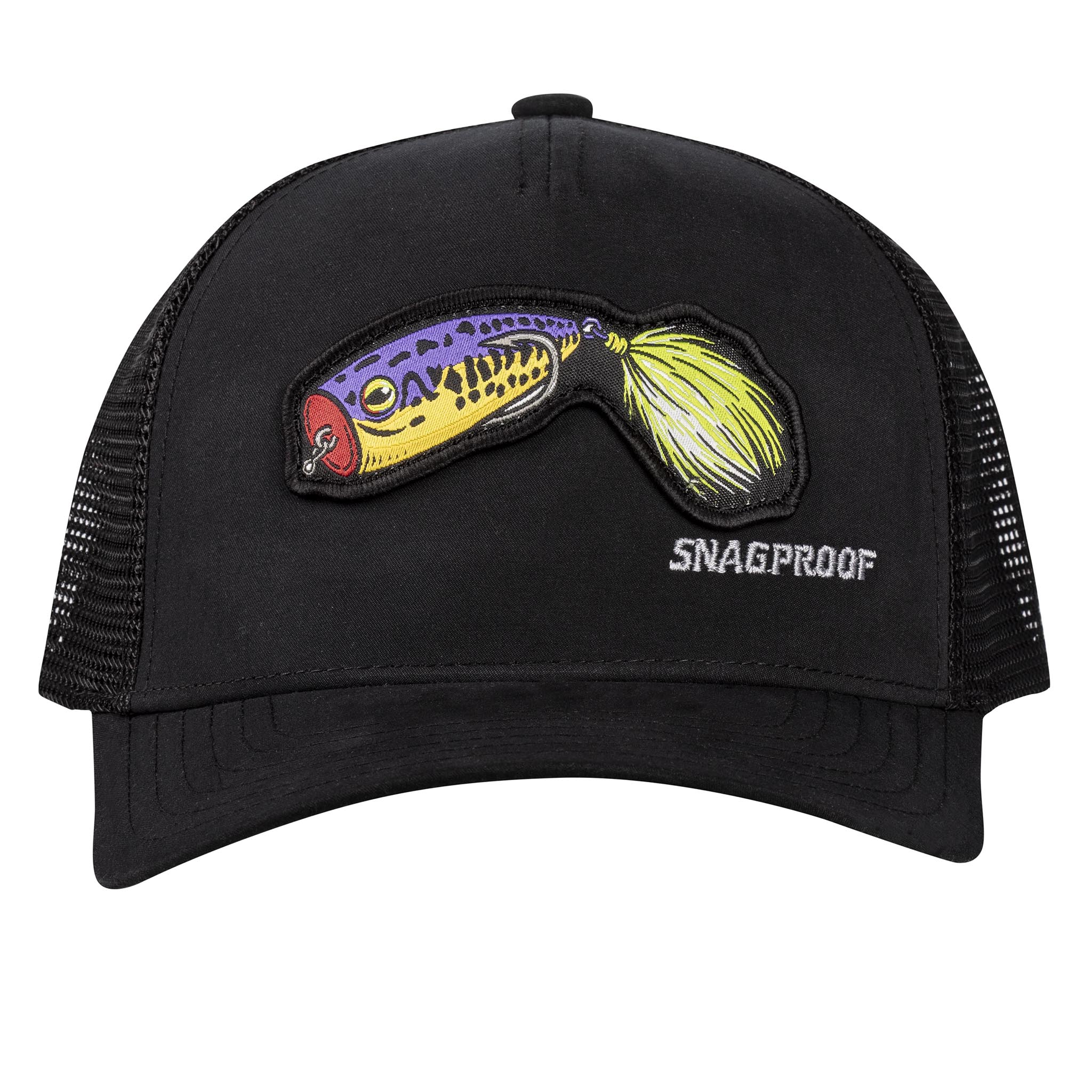 Snag Proof Zoo Pop Black w/ White Rope Hat