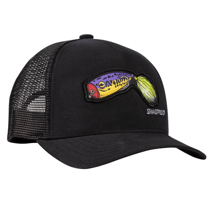 Snag Proof Zoo Pop Black w/ White Rope Hat