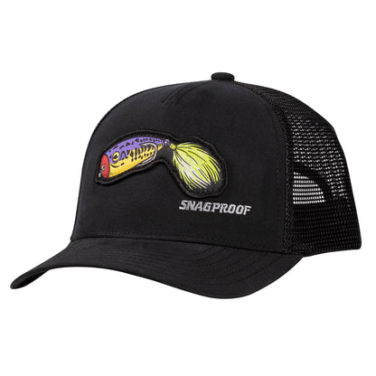 Snag Proof Zoo Pop Black w/ White Rope Hat
