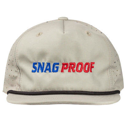 Snag Proof  Logo Stone w/ Black Rope Hat