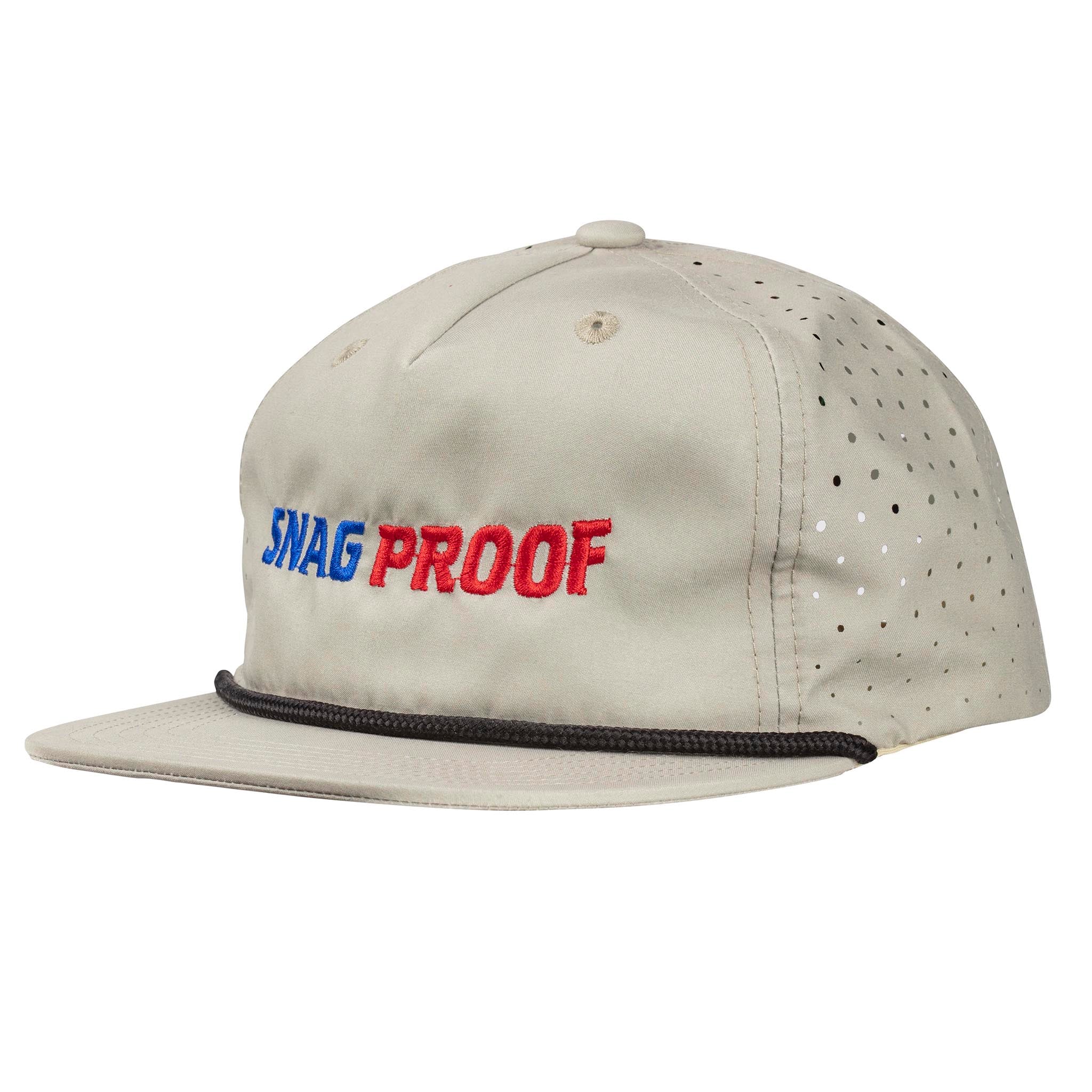 Snag Proof  Logo Stone w/ Black Rope Hat