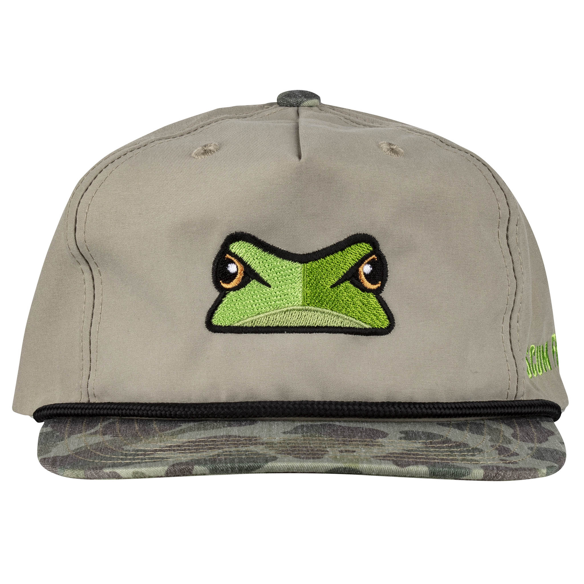 Scum Frog Fog Timber Ghost Camo w/ Black Rope Hat