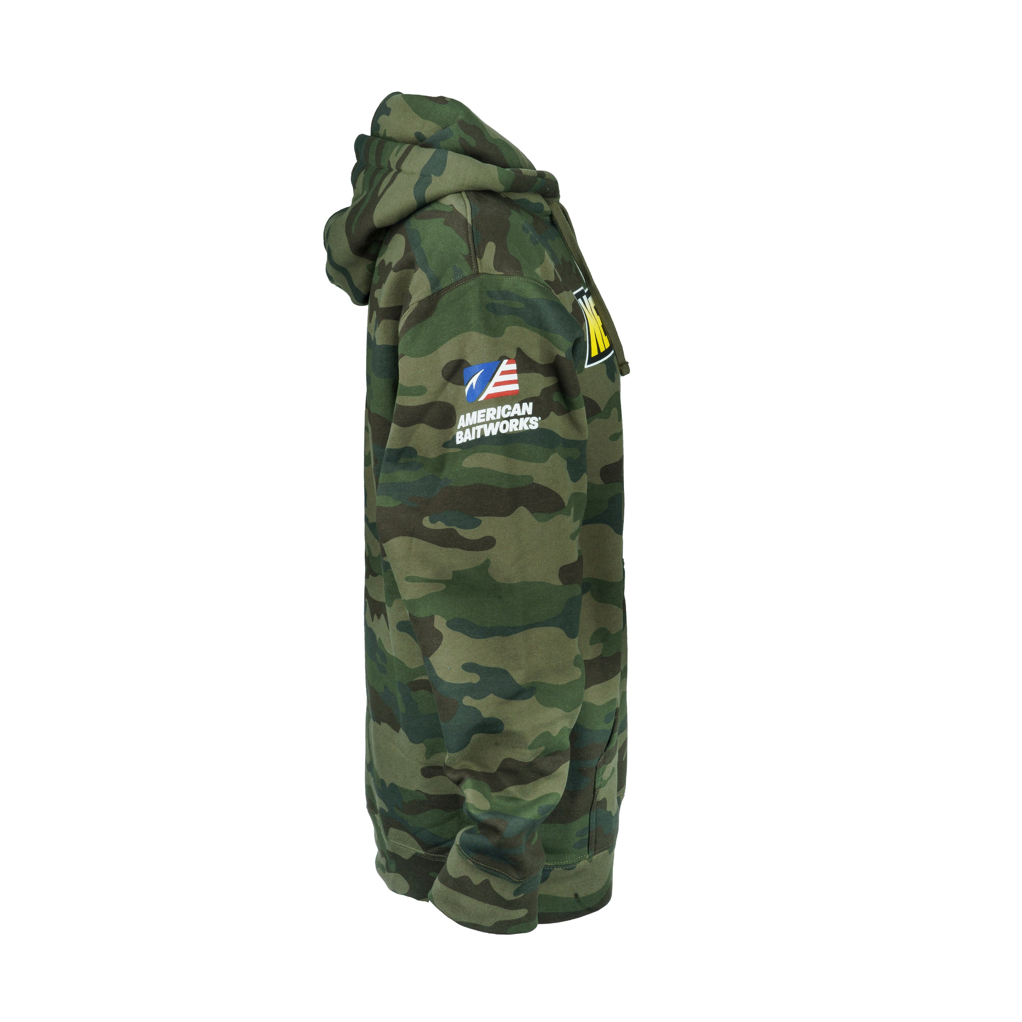 NetBait Hoodie Forest Camo
